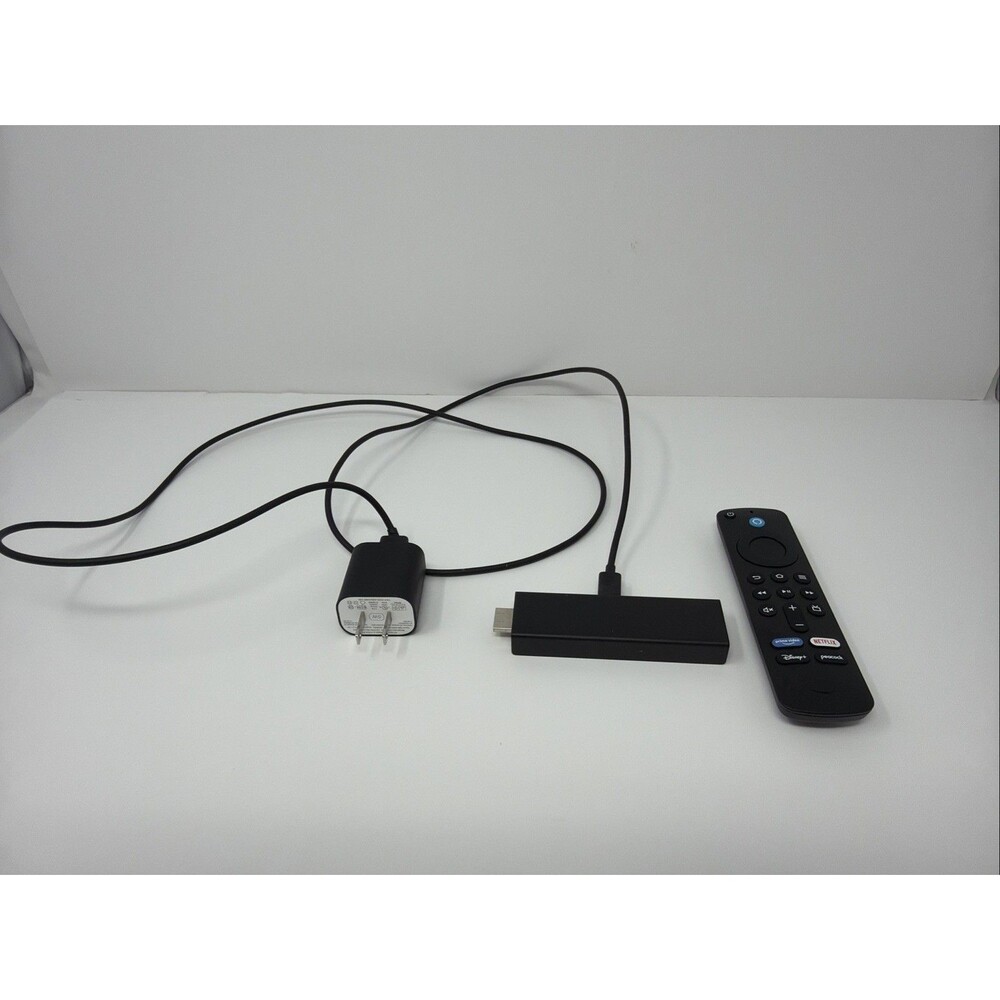 Amazon Firestick 4K E9L29Y Media Streamer W/Remote Tested Reset